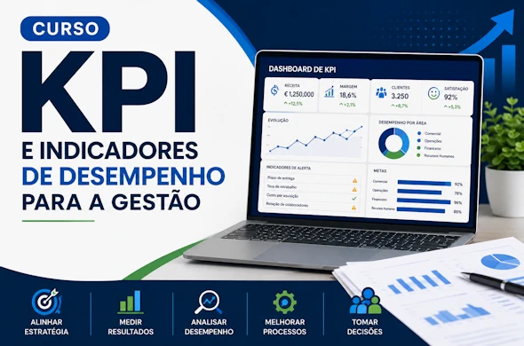 Curso de KPI e Indicadores de Desempenho para a Gestão