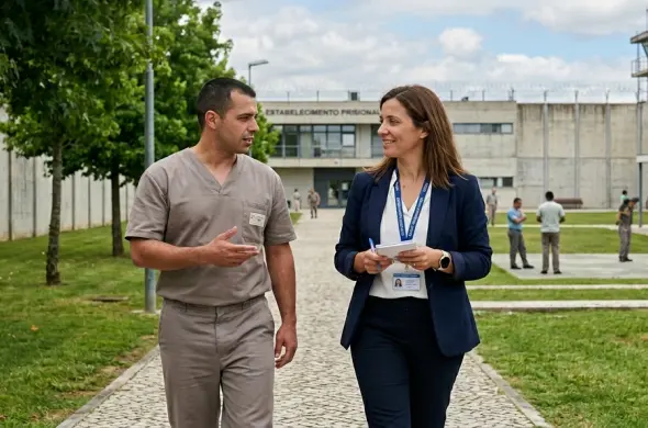 Curso de Reinserção Social e Serviços Prisionais