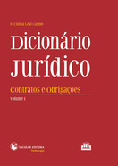 imagem do livro Dicionário Jurídico - Vol. I
