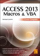 imagem do livro Access 2013 Macros & Vba - Curso Completo