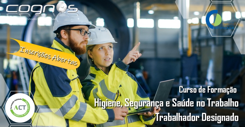 Curso de Formação Higiene, Segurança e Saúde no Trabalho - Trabalhador Designado