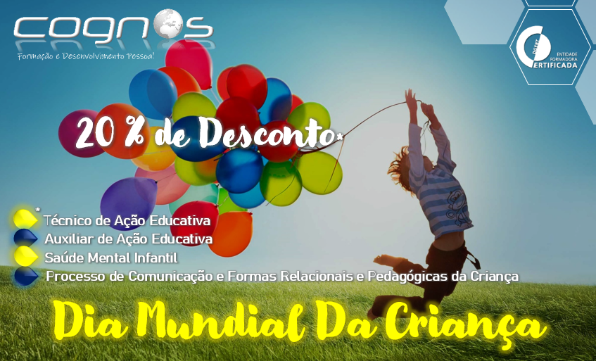 Dia Mundial da Criança - 20 % de desconto