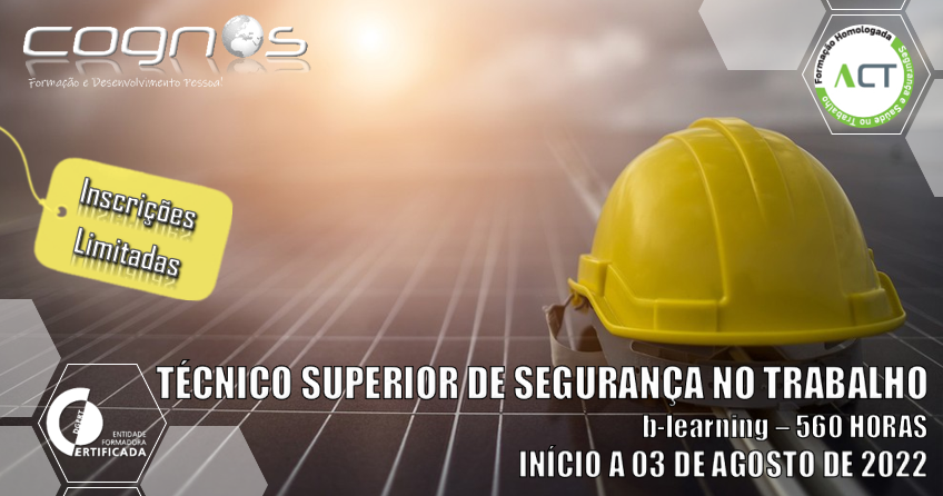 Curso de Técnico Superior de Segurança no Trabalho